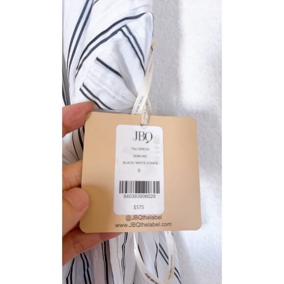 Just Bee Queen  JBQ - TALI DRESS - BLACK STRIPE small - Picture 6 of 6
